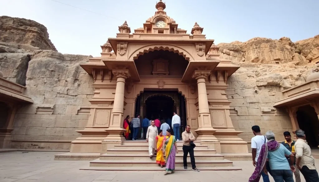 Ram Raja Temple in Orchha where Lord Ram is worshipped as a king