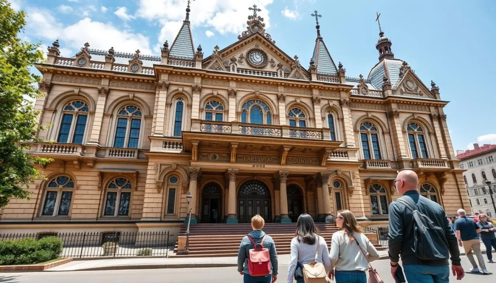 Saratov Conservatory building with its distinctive architecture Saratov Conservatory building with its distinctive architecture