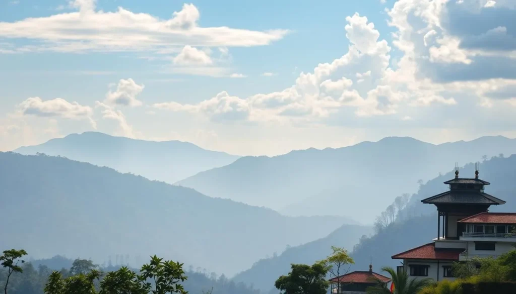 Scenic landscape of a nearby destination in Northeast India