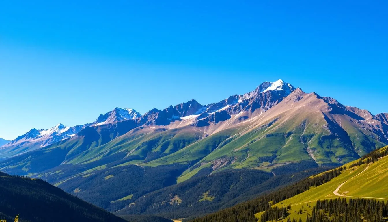 Scenic-view-of-the-San-Juan-Mountains-near-Black-Bear-Pass-Road-Colorado Scenic view of the San Juan Mountains near Black Bear Pass Road Colorado