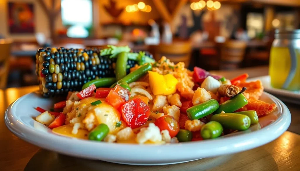 Southwestern cuisine featuring local Arizona specialties in a restaurant setting