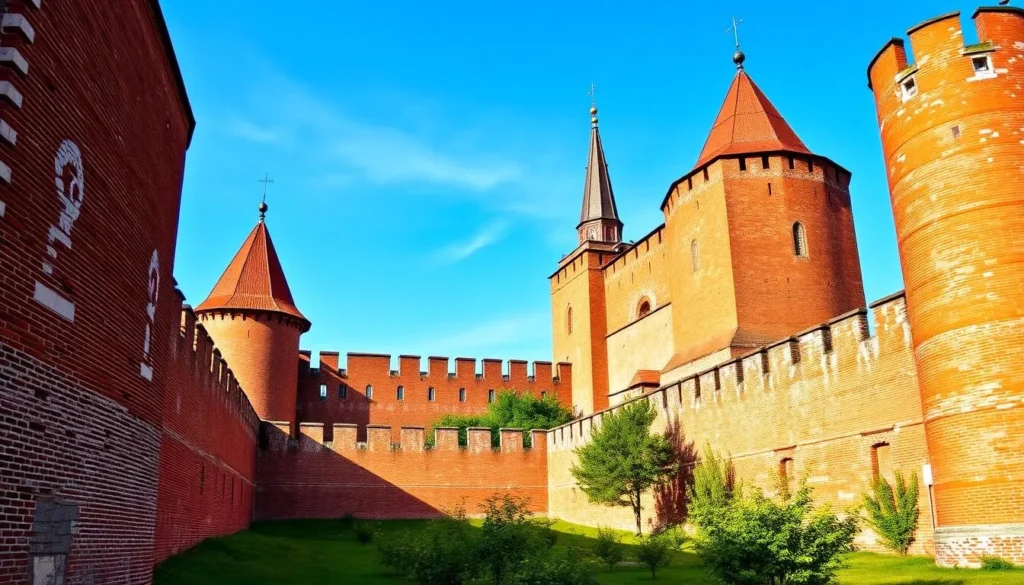 The historic Tula Kremlin with its impressive walls and towers