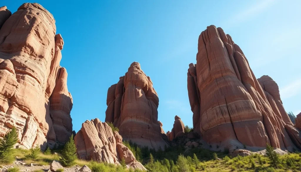 The magnificent Man-Pupu-Nyer rock formations in Komi Republic