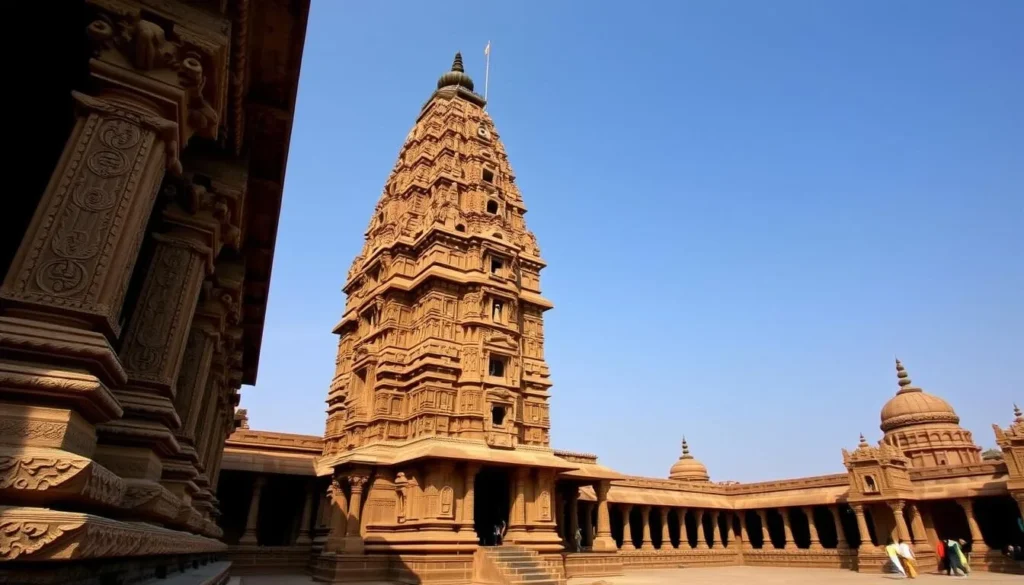 The magnificent Sun Temple at Konark with intricate stone carvings