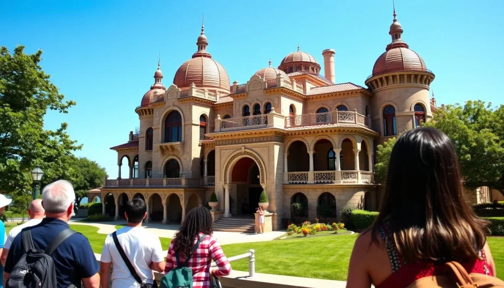 The unique Moroccan-style Villa Kathrine mansion overlooking the Mississippi River in Quincy The unique Moroccan-style Villa Kathrine mansion overlooking the Mississippi River in Quincy
