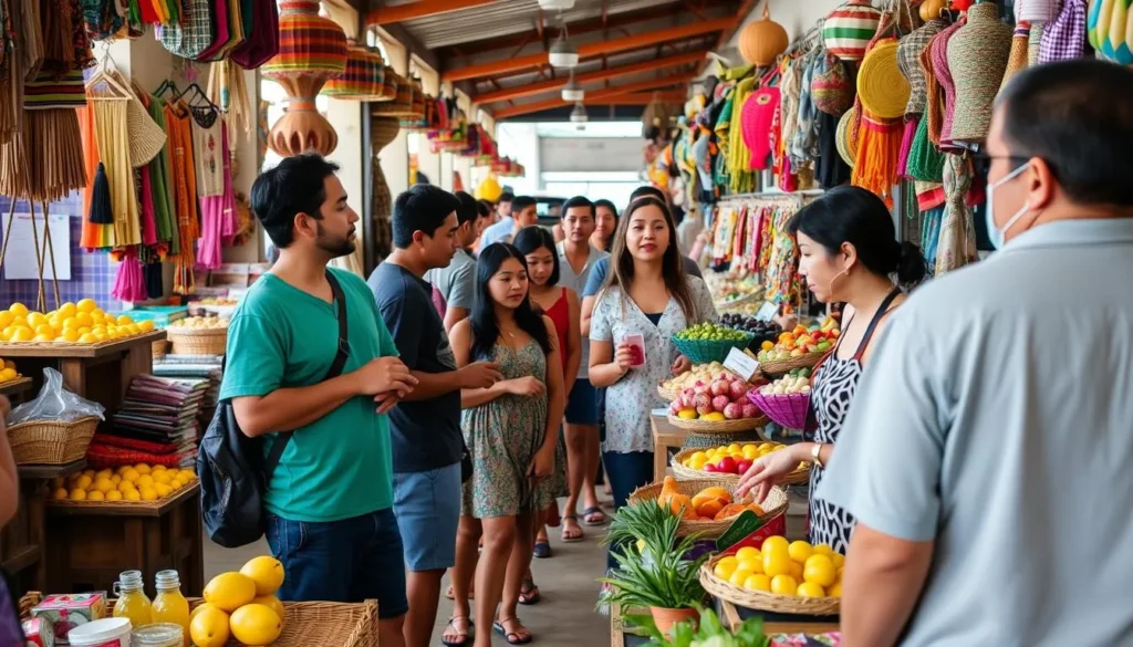Tourists respectfully visiting a local Mexican market in Playa del Carmen - Playa del Carmen, Mexico: Best Things to Do - Top Picks