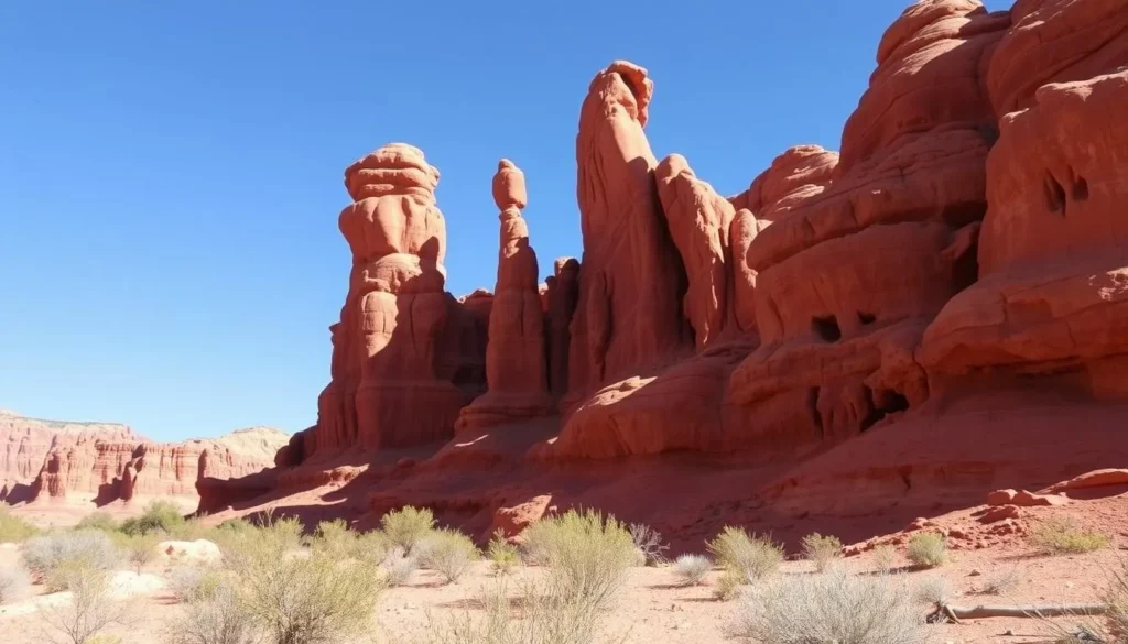 Valley of Fire State Park red rock formations near Lake Mead
