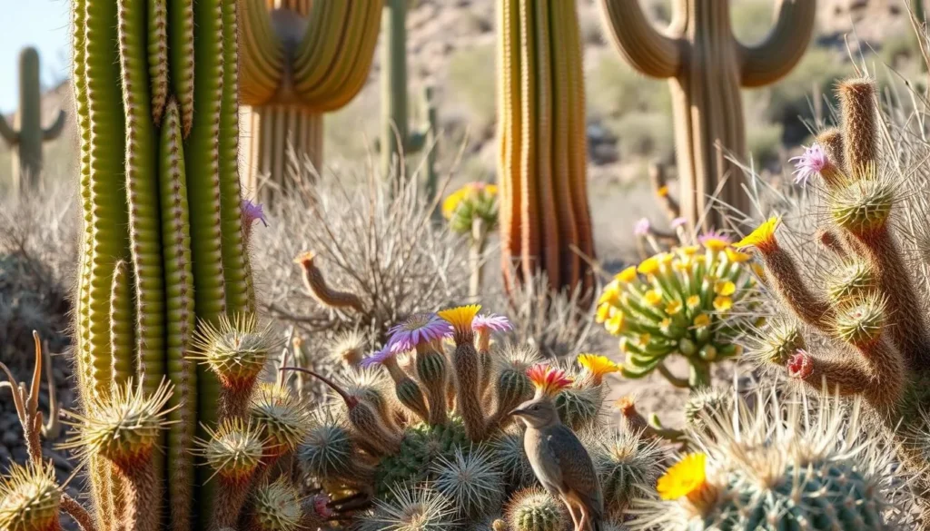 Wildlife and desert plants at Lost Dutchman State Park Wildlife and desert plants at Lost Dutchman State Park