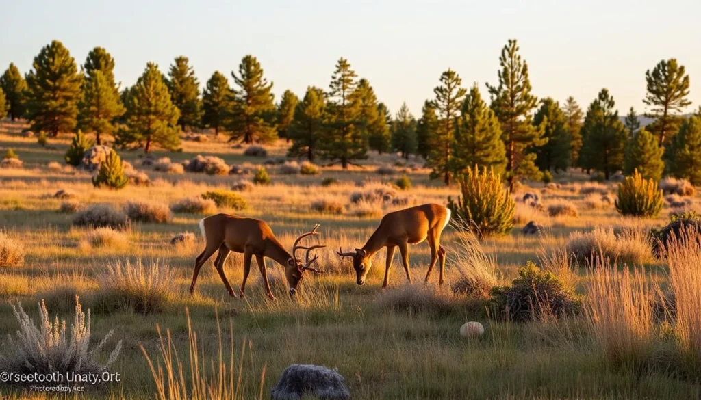 Wildlife viewing at Horsetooth Mountain Open Space showing deer in natural habitat