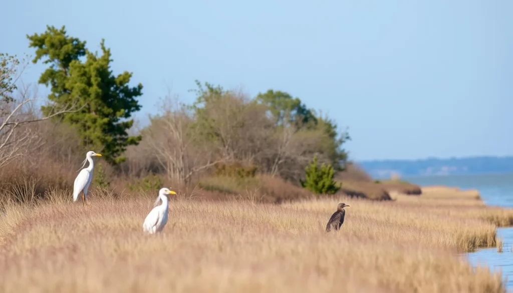 Wildlife viewing on Thompson Island Illinois with birds along the Mississippi River Wildlife viewing on Thompson Island Illinois with birds along the Mississippi River