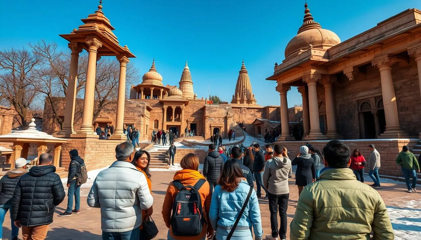 Winter landscape in Madhya Pradesh showing perfect weather for exploring best things to do in Madhya Pradesh India