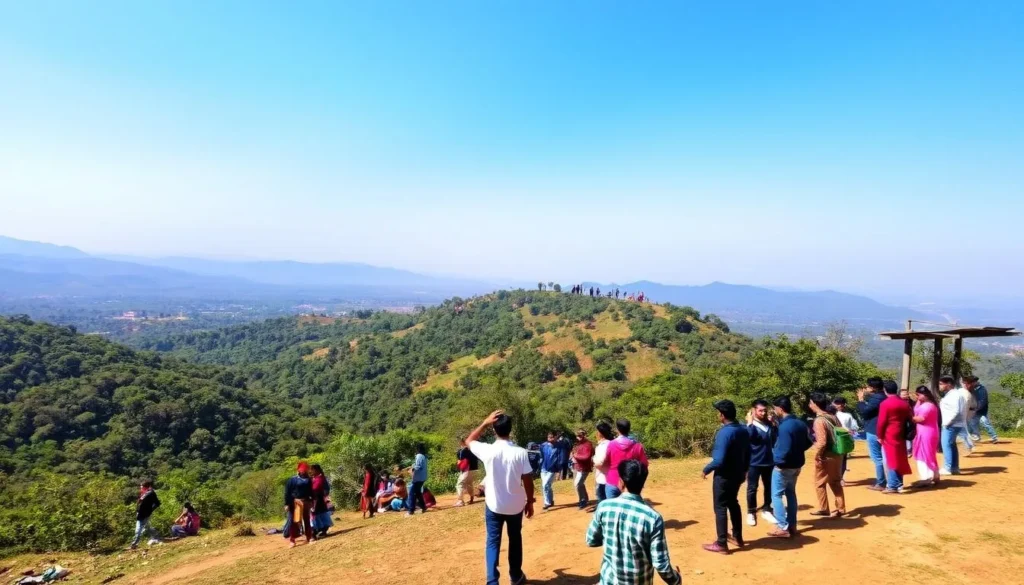 Winter landscape of Horsley Hills in Andhra Pradesh travel guide