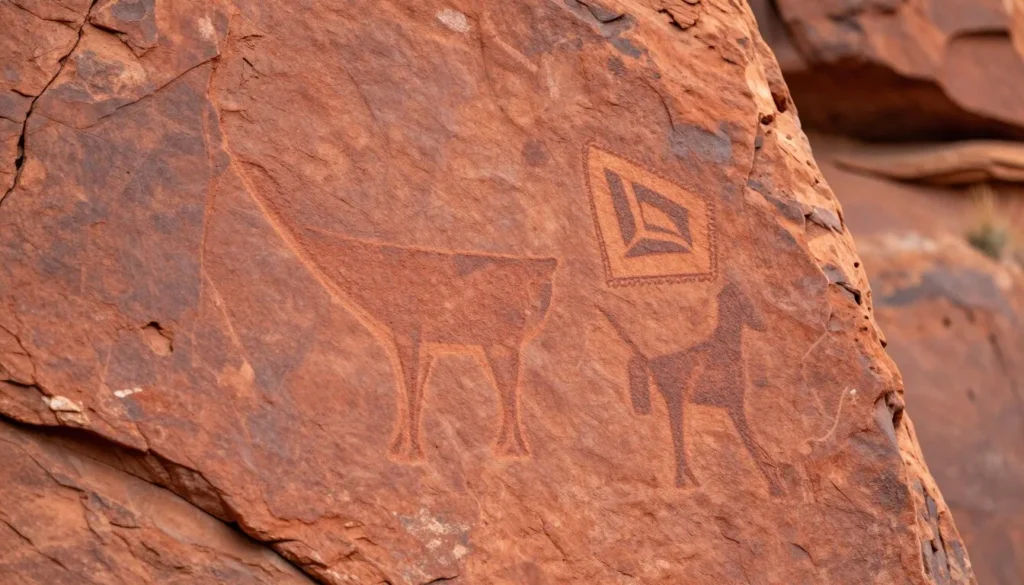 Ancient rock art preserved at Lake Pueblo State Park Ancient rock art preserved at Lake Pueblo State Park
