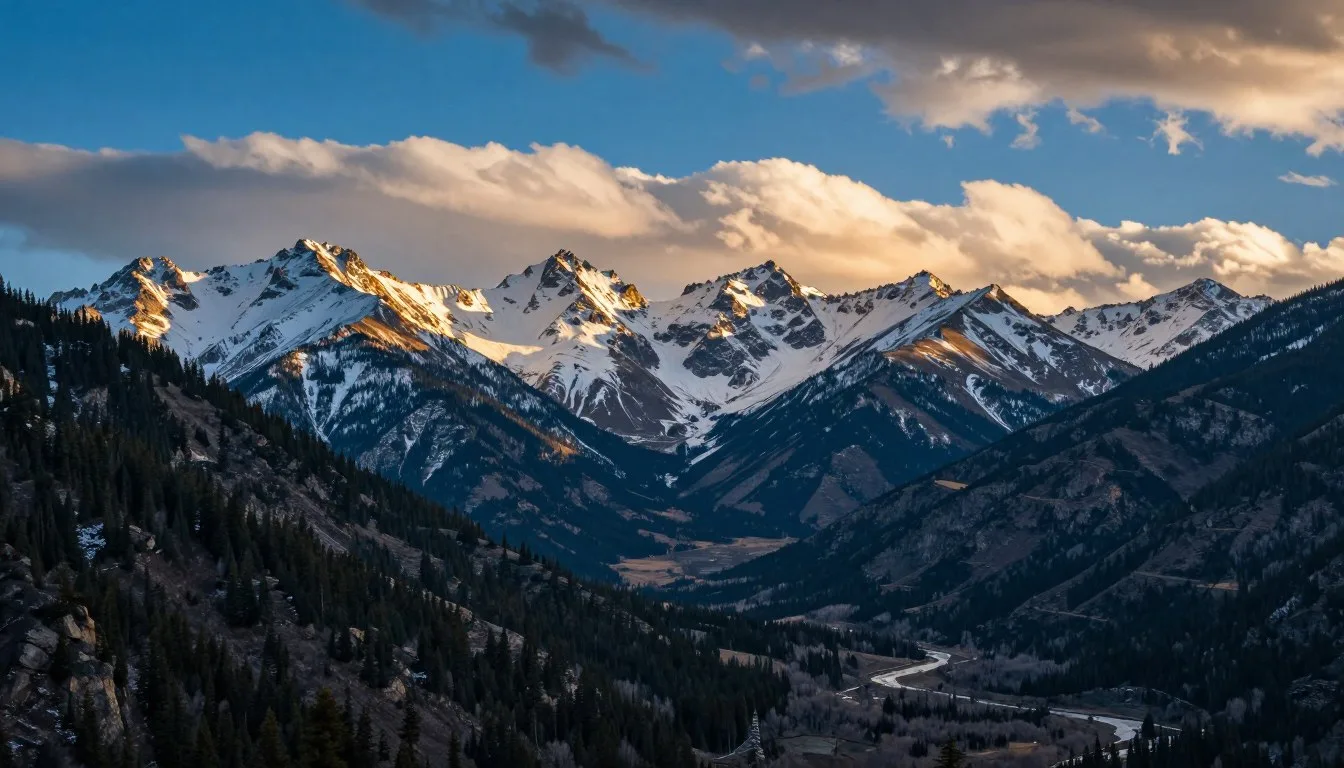 Bear-River-Range-mountain-peaks-rising-above-Cache-Valley-with-snow-capped-summits-and-forested Bear River Range mountain peaks rising above Cache Valley with snow-capped summits and forested slopes