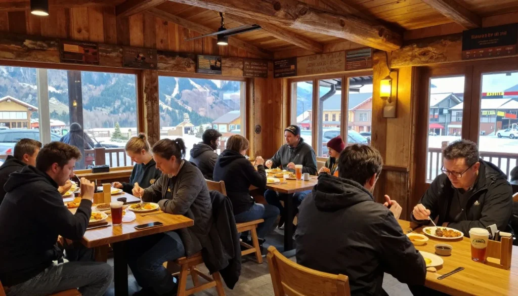 Casual mountain restaurant dining in Steamboat Springs
