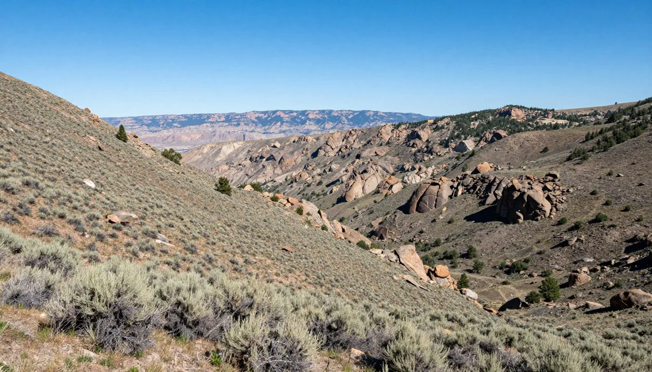 Cedar-Mountain-Wilderness-panoramic-view-with-rugged-terrain-and-desert-landscape Cedar Mountain Wilderness panoramic view with rugged terrain and desert landscape