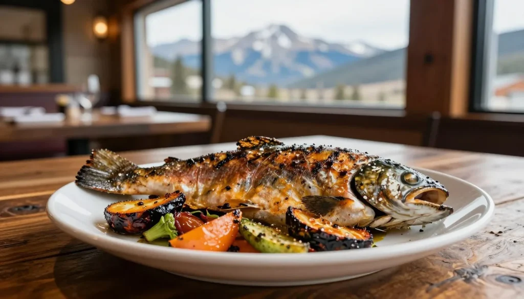 Colorado mountain cuisine served at La Veta restaurant Colorado mountain cuisine served at La Veta restaurant