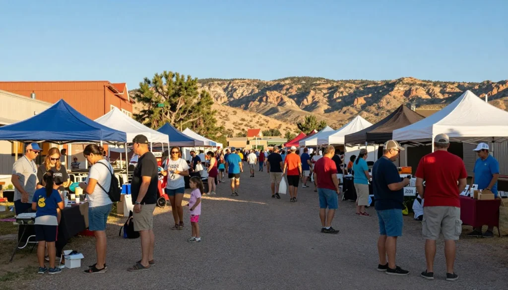 Community festival celebration in Huntington Utah Community festival celebration in Huntington Utah