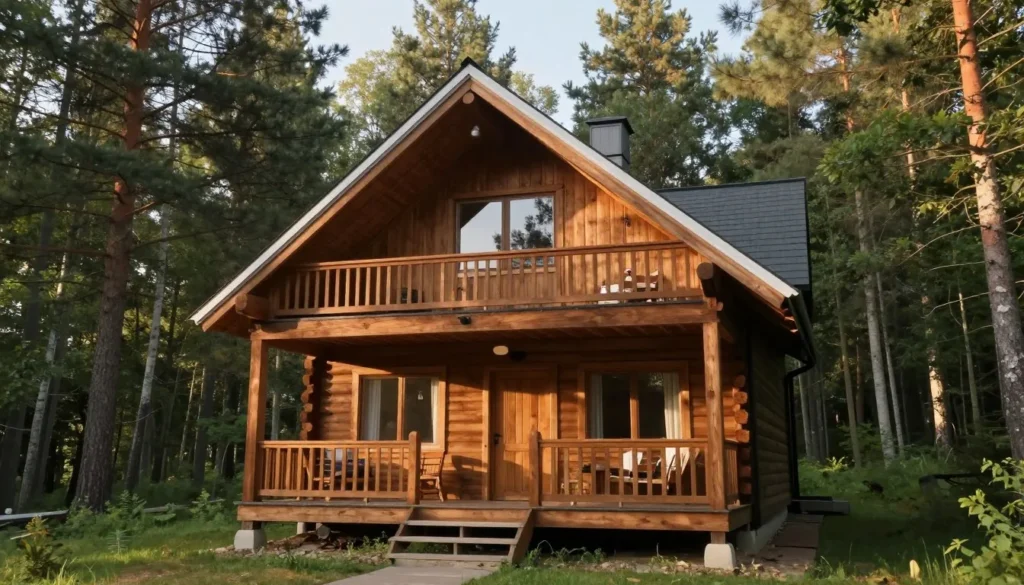 Cozy mountain cabin accommodation surrounded by forest near Tellico Plains Tennessee