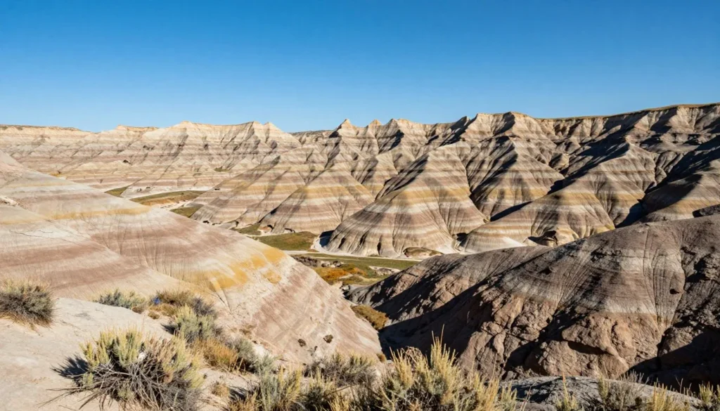 Dramatic canyon landscape in Piceance Basin Uplands Colorado