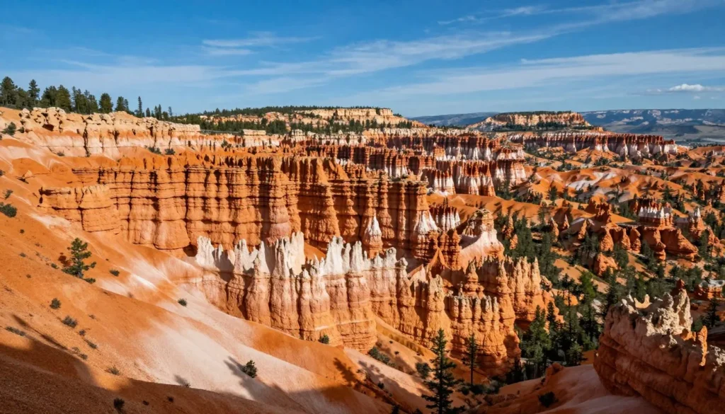 Dramatic hoodoos and rock spires at Bryce Canyon National Park