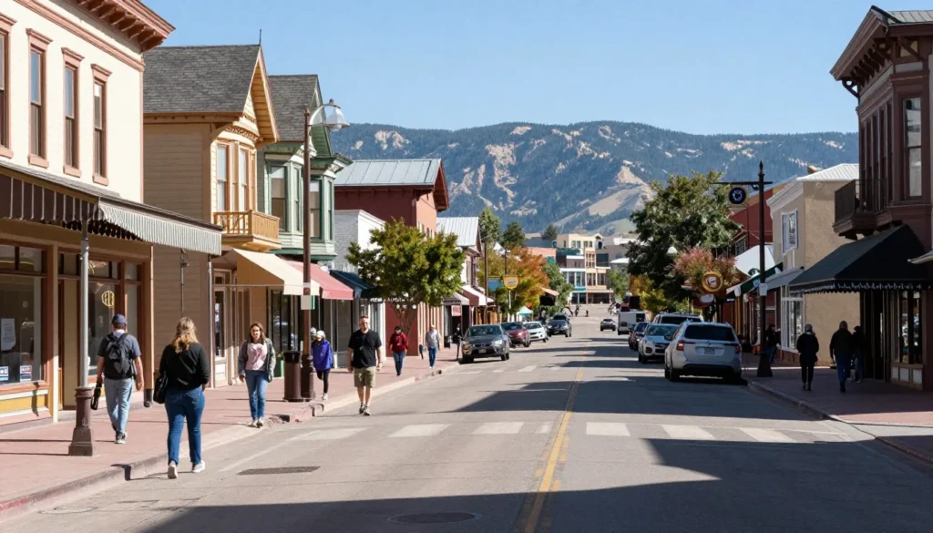 Durango historic downtown Colorado