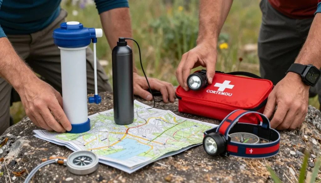 Essential camping supplies for mountain camping