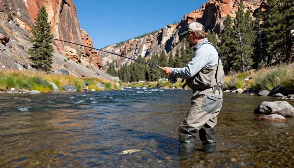 Fly fishing Jarbidge River Nevada Fly fishing Jarbidge River Nevada