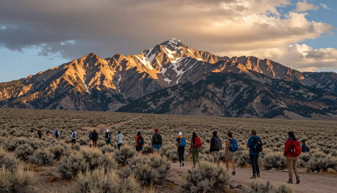 Great-Basin-Desert-Backcountry-Viewpoints-Nevada-wilderness-panorama-with-Wheeler-Peak Great Basin Desert Backcountry Viewpoints Nevada wilderness panorama with Wheeler Peak