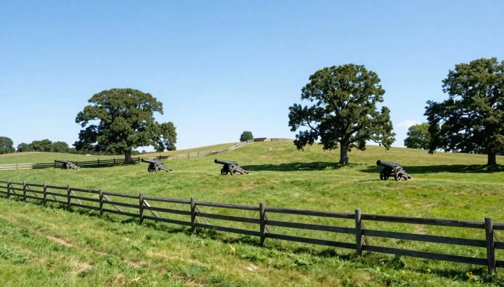 Historic Civil War era landscape at Shiloh National Military Park
