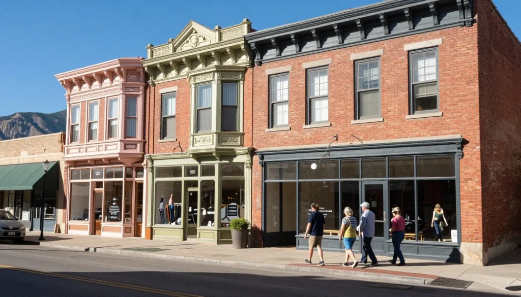 Historic Victorian architecture in downtown Canon City Colorado Historic Victorian architecture in downtown Canon City Colorado