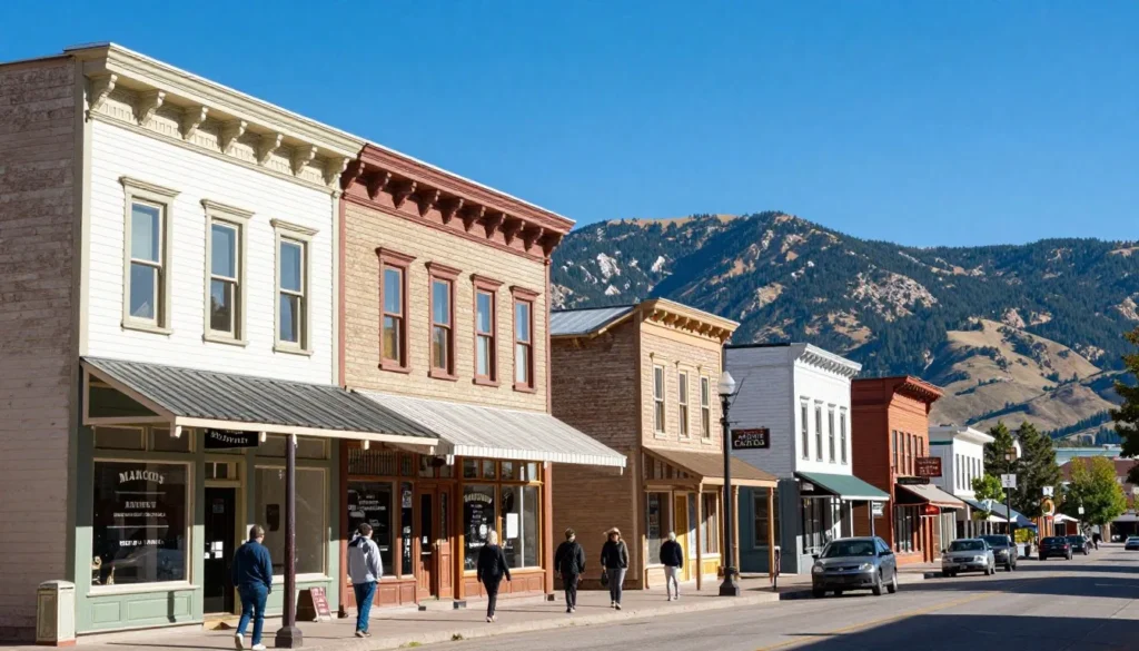 Historic downtown Mancos Colorado