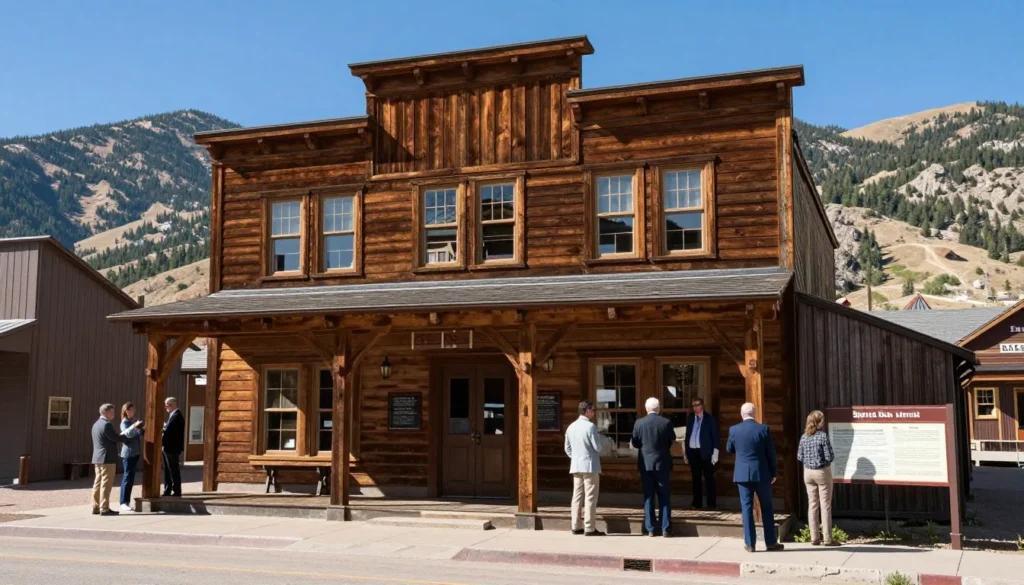 Historic mining building converted to museum in Colorado mountain town
