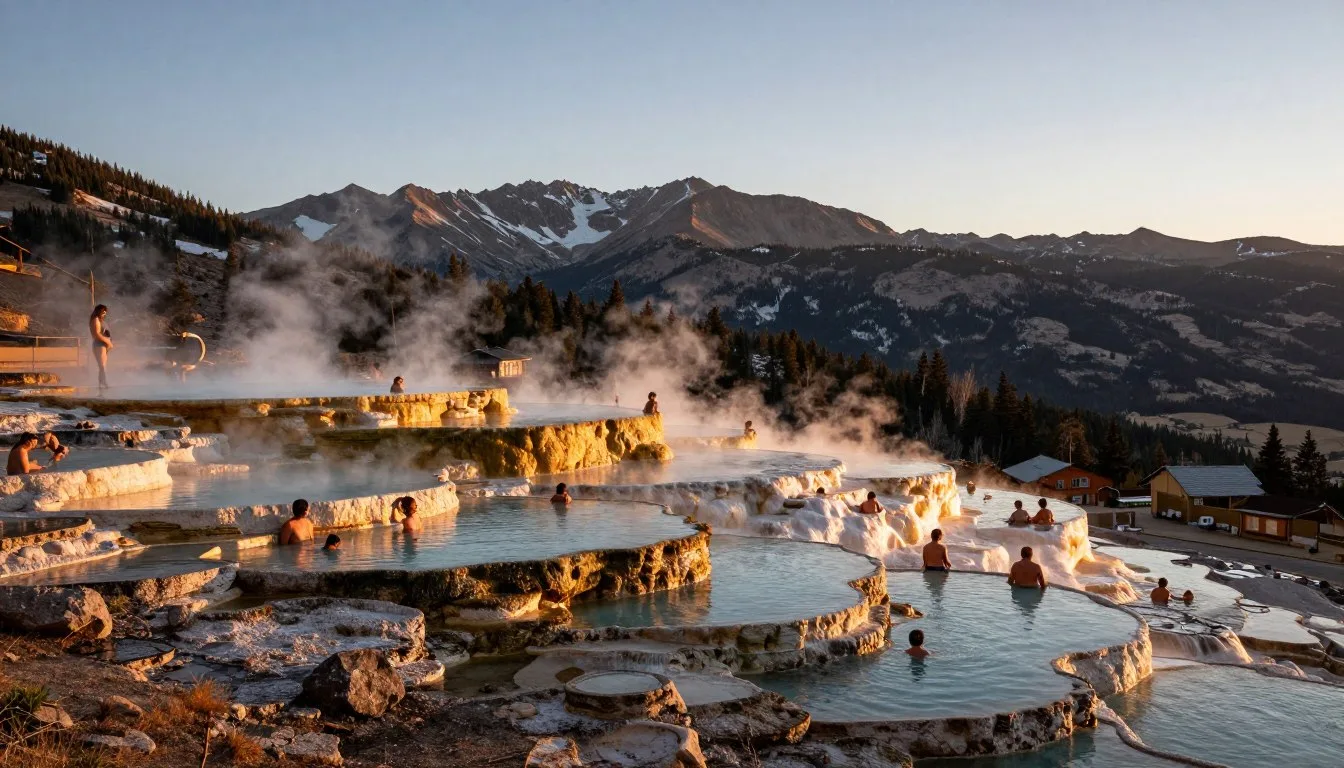 Joyful-Journey-Hot-Springs-Colorado-natural-mineral-pools-nestled-in-the-Sangre-de-Cristo Joyful Journey Hot Springs Colorado natural mineral pools nestled in the Sangre de Cristo Mountains with sunset views