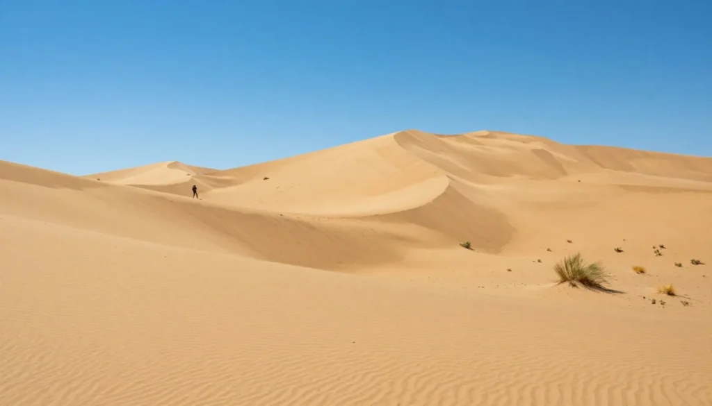 Kelso Dunes landscape in Mojave National Preserve
