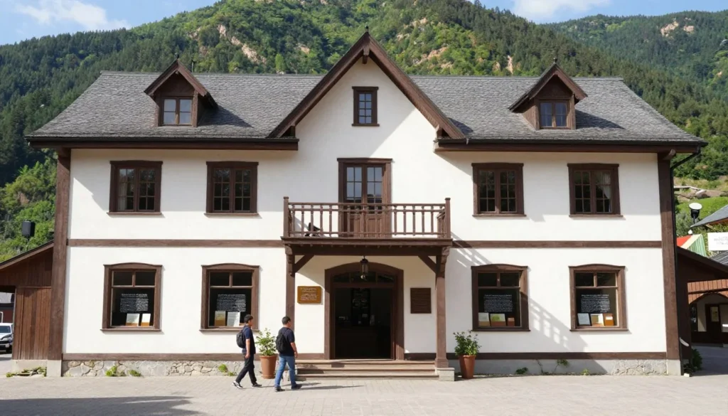 Mountain heritage museum exterior