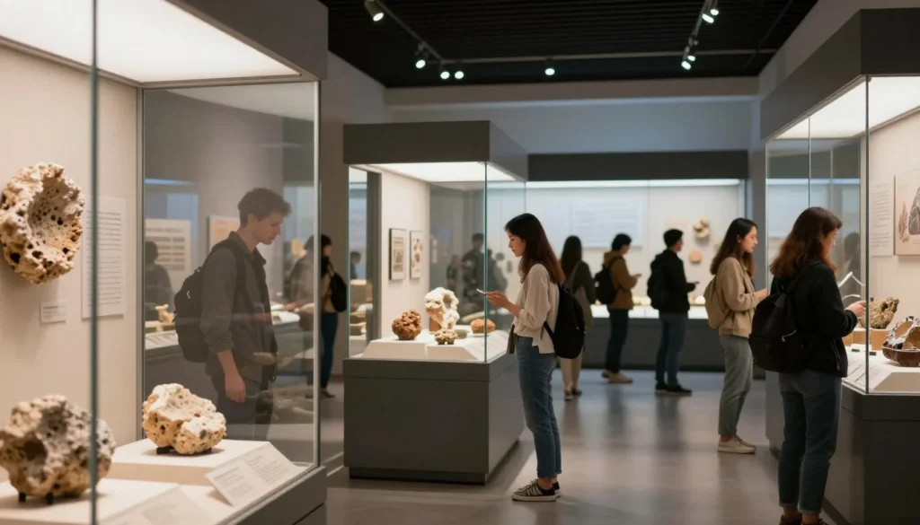 Nevada museum exhibit showcasing regional natural history