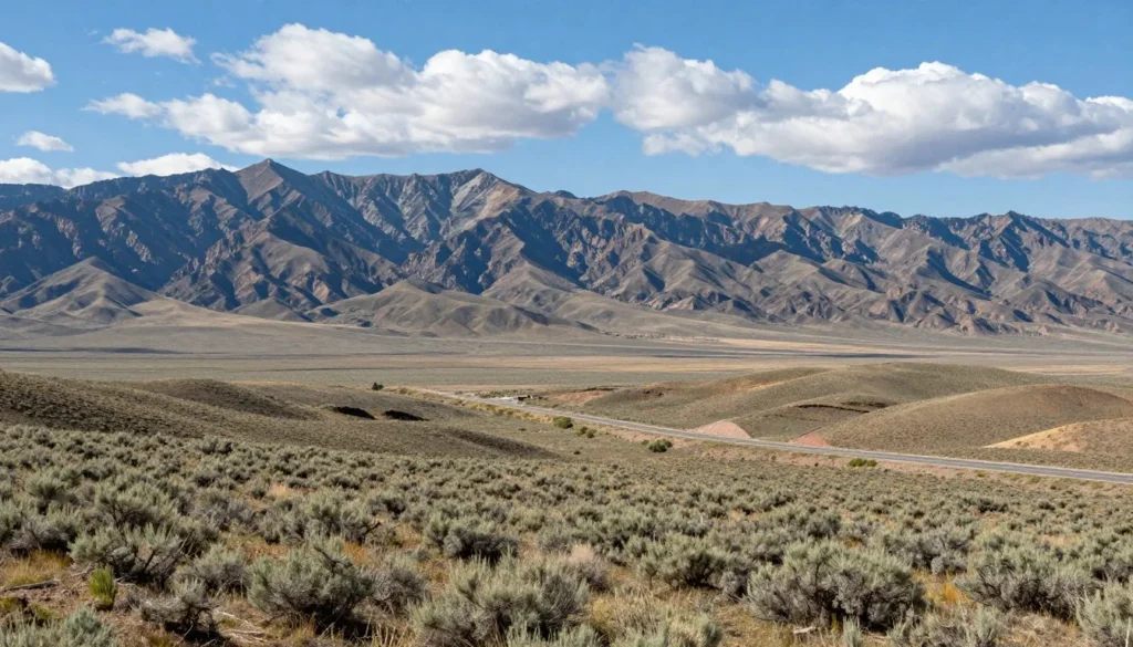 Northern Nevada mountain landscape regional exploration Northern Nevada mountain landscape regional exploration