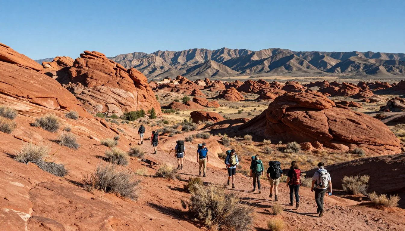 Old-Spanish-National-Historic-Trail-Colorado-scenic-landscape-with-red-rock-formations Old Spanish National Historic Trail Colorado scenic landscape with red rock formations
