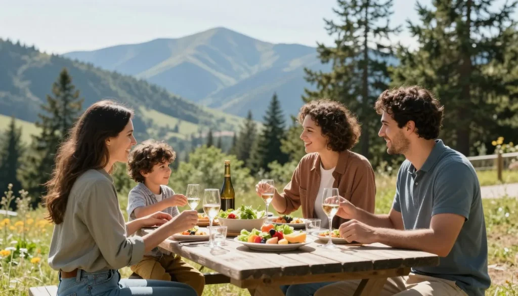 Outdoor dining experience near Mancos Colorado