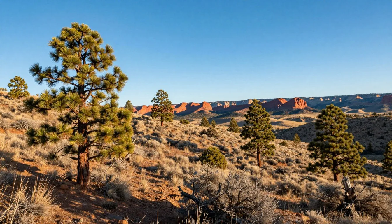 Pinyon-Juniper-Desert-Woodlands-Western-Slope-Colorado-travel-guide-showing-expansive-desert Pinyon-Juniper Desert Woodlands Western Slope Colorado travel guide showing expansive desert landscape