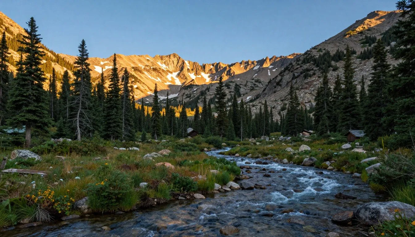 Rio-Grande-National-Forest-wilderness-landscape-with-mountain-peaks Rio Grande National Forest wilderness landscape with mountain peaks