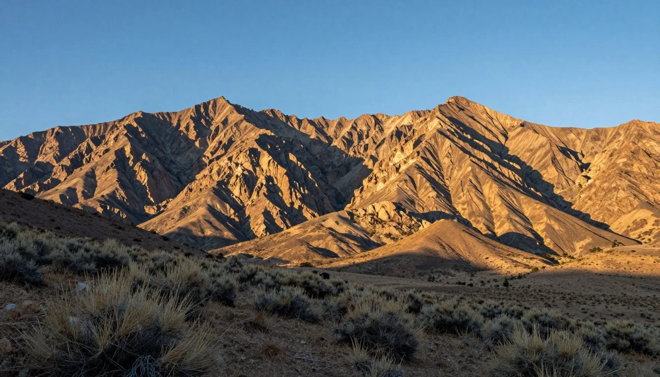 Robinson Mountains Nevada wilderness landscape with rugged peaks