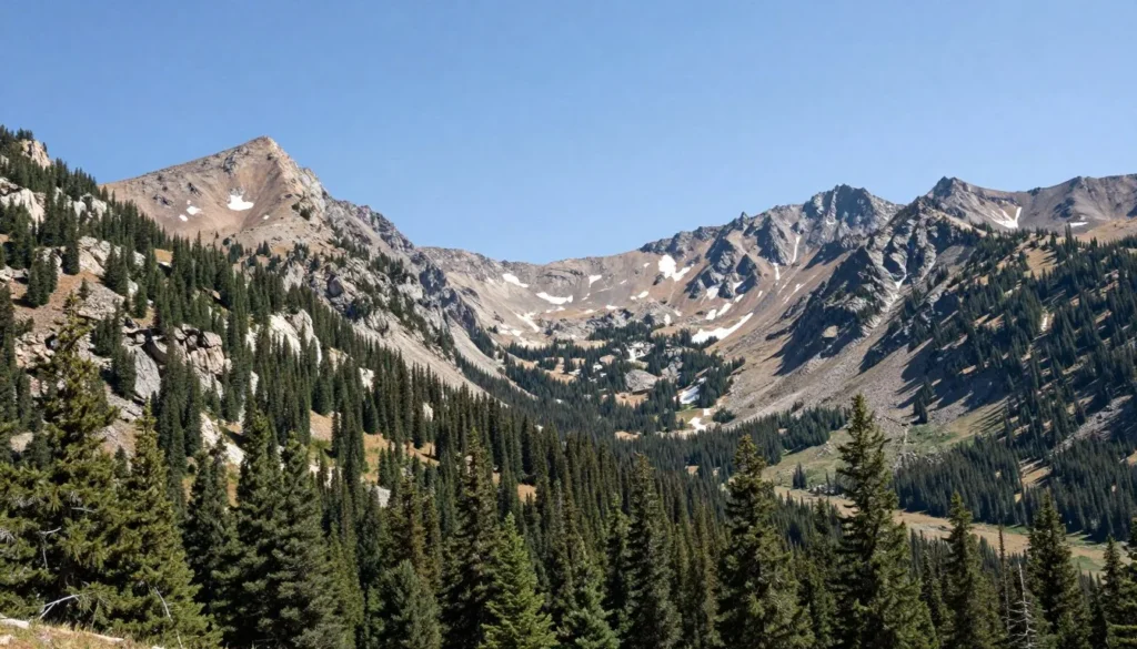 Rocky Mountain National Park landscape view