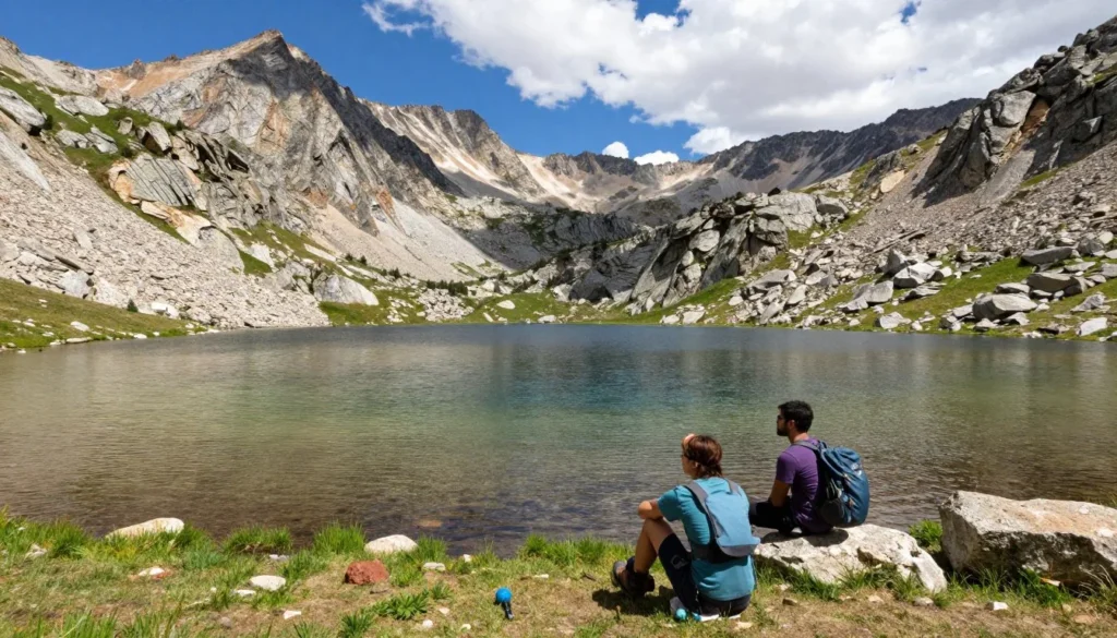 Ruby Mountains alpine lake pristine wilderness