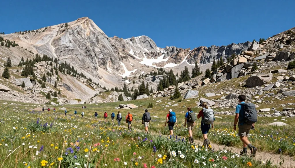 Ruby Mountains wilderness area in Humboldt-Toiyabe National Forest Ruby Mountains wilderness area in Humboldt-Toiyabe National Forest