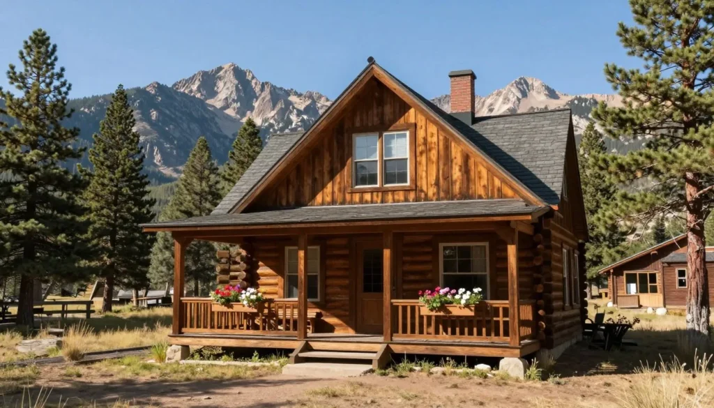 Rustic Nevada mountain cabin lodging Rustic Nevada mountain cabin lodging