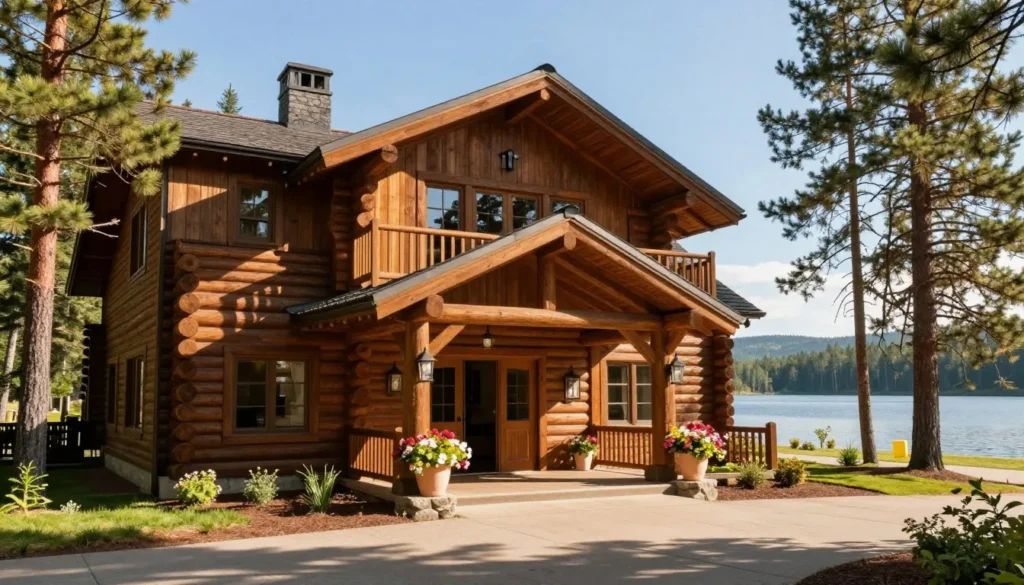 Rustic mountain lodge near Fish Lake Utah Rustic mountain lodge near Fish Lake Utah