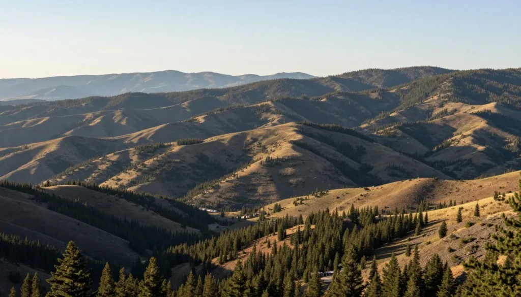 Scenic Colorado mountain landscape near La Veta region Scenic Colorado mountain landscape near La Veta region