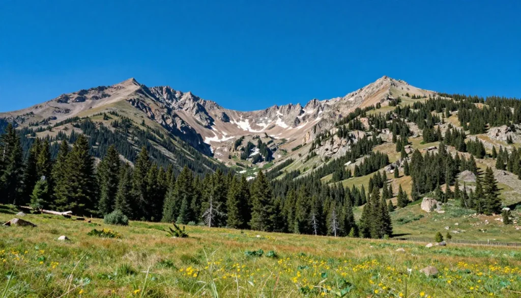 Scenic San Juan Mountains near Mancos